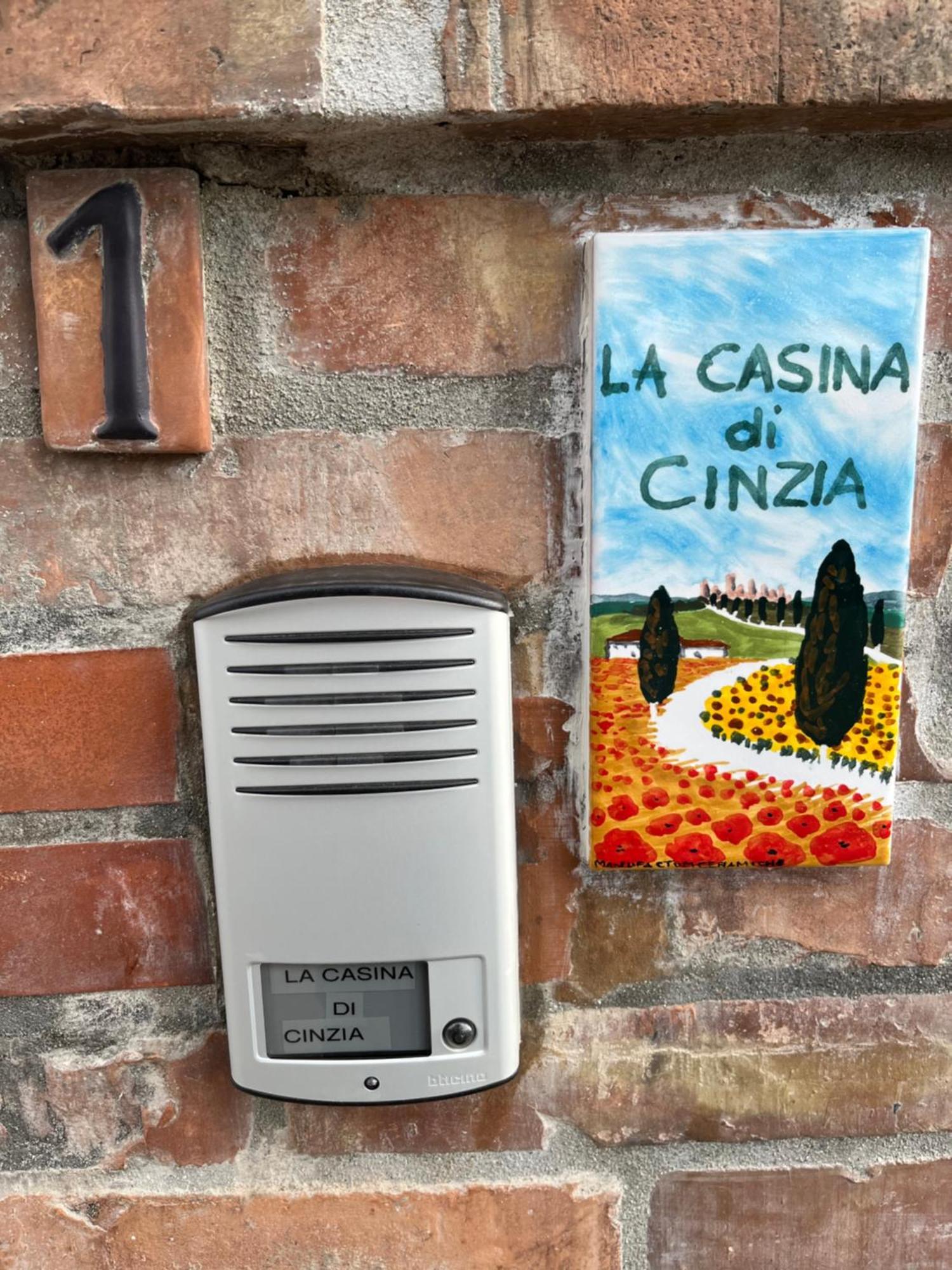 Apartamento La Casina Di Cinzia San Gimignano Exterior foto